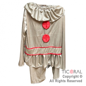 DISFRAZ IT EL PAYASO ASESINO NI�OS TALLE 2 x 1